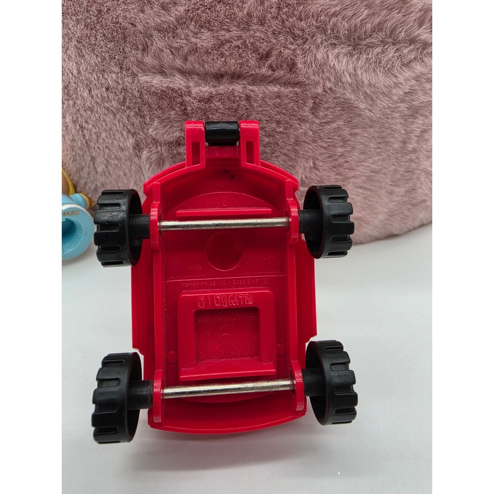 Fisher Price Little People Barbie Figures Vintage Red Pull Wagon 2000s Toy Lot - Picture 15 of 16